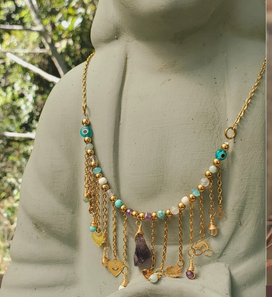 Collar armonía de amatista