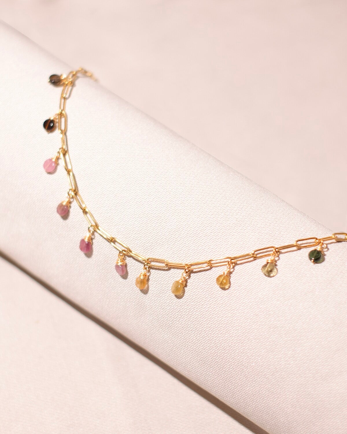 Choker turmalina sandia