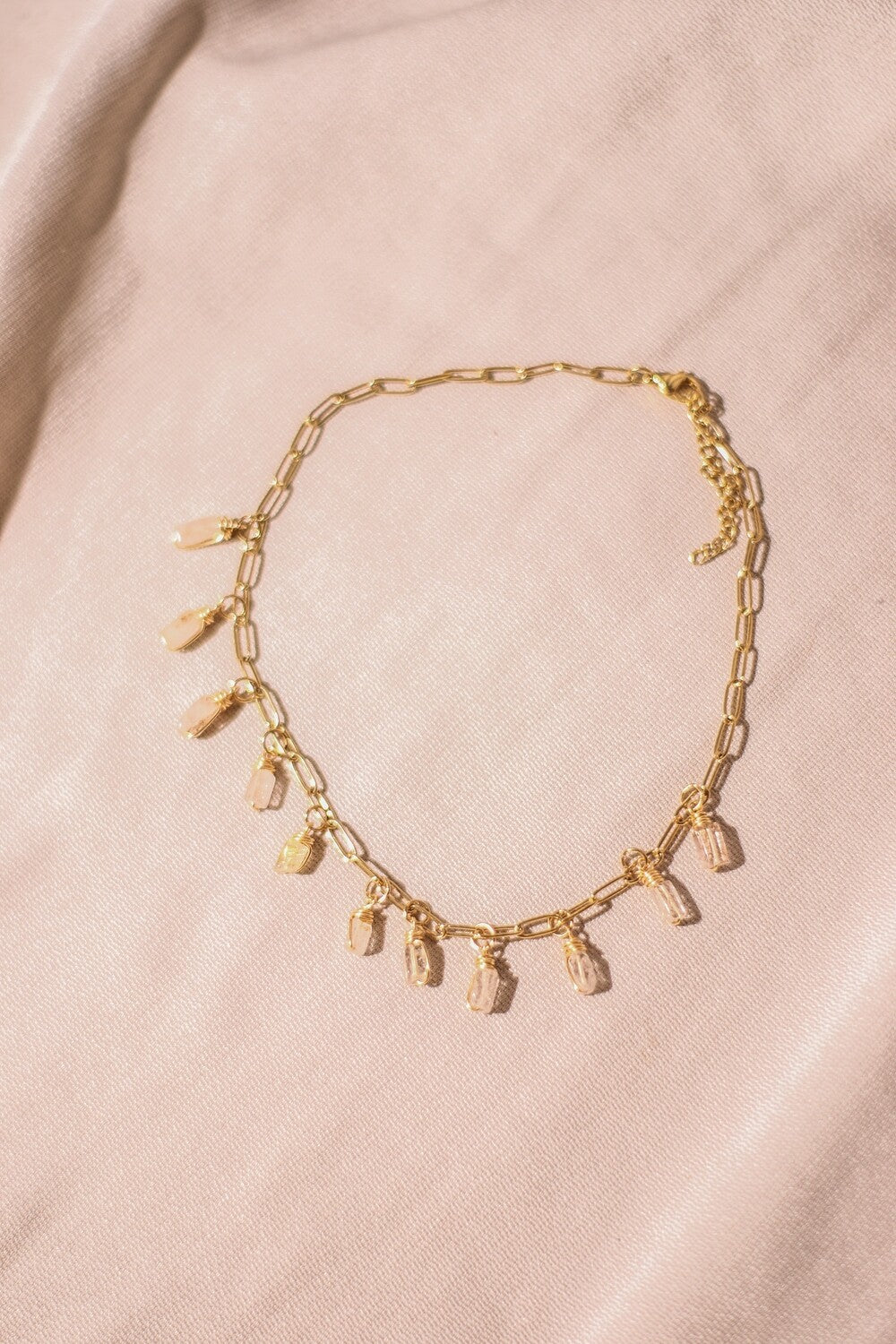 Choker cuarzo rutilado