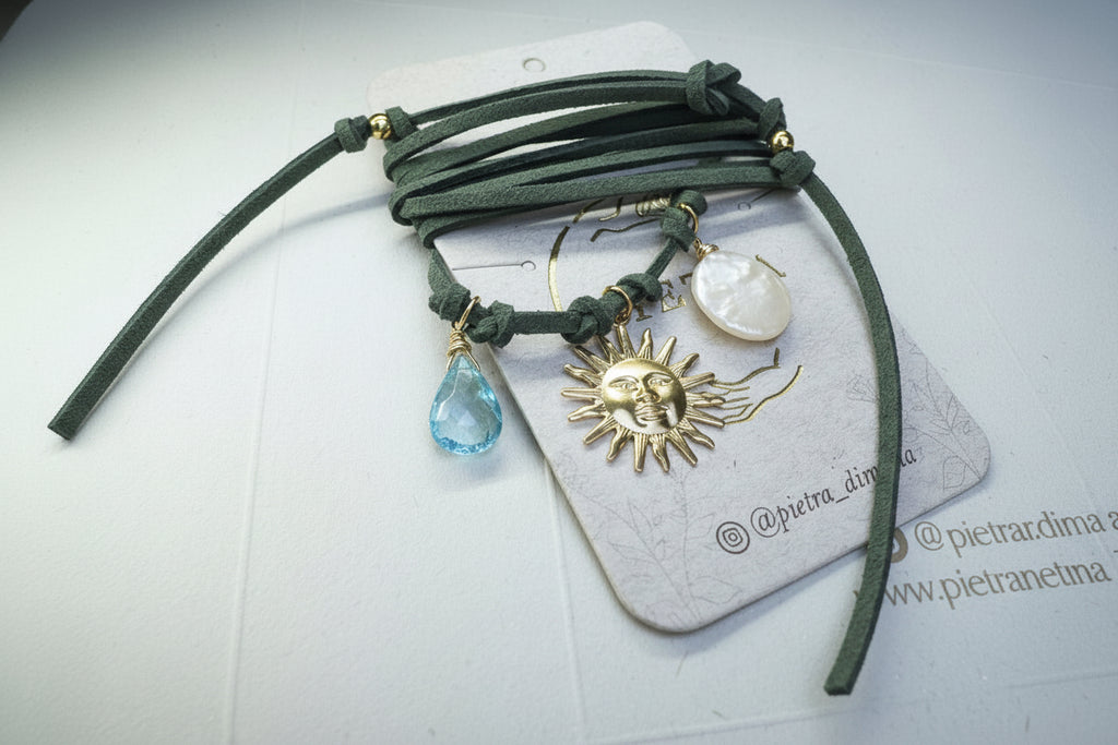 Collar cuerito de protección