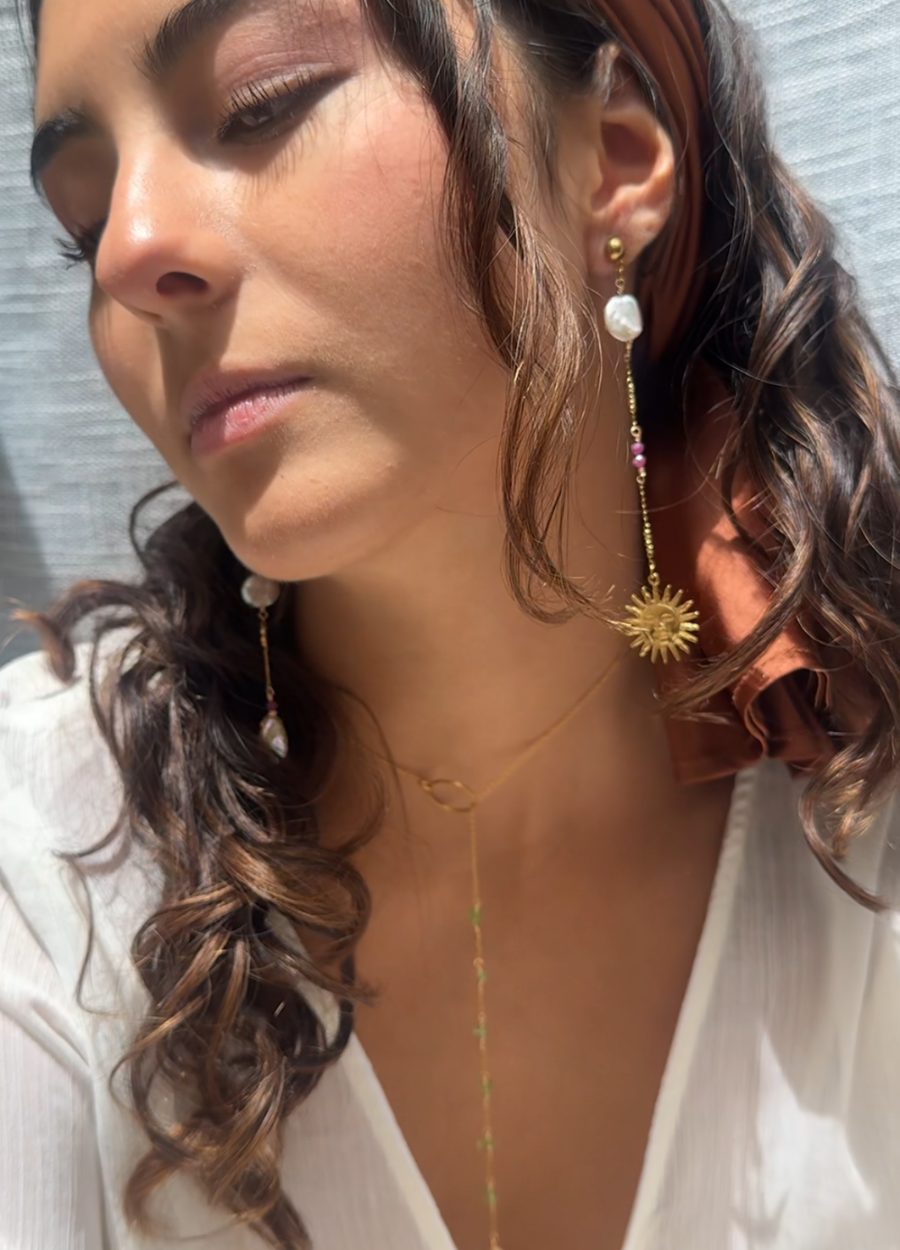 Aretes hija del sol
