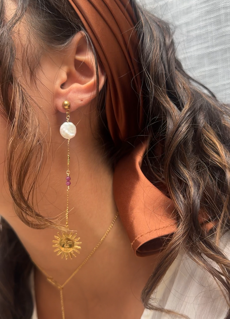 Aretes hija del sol
