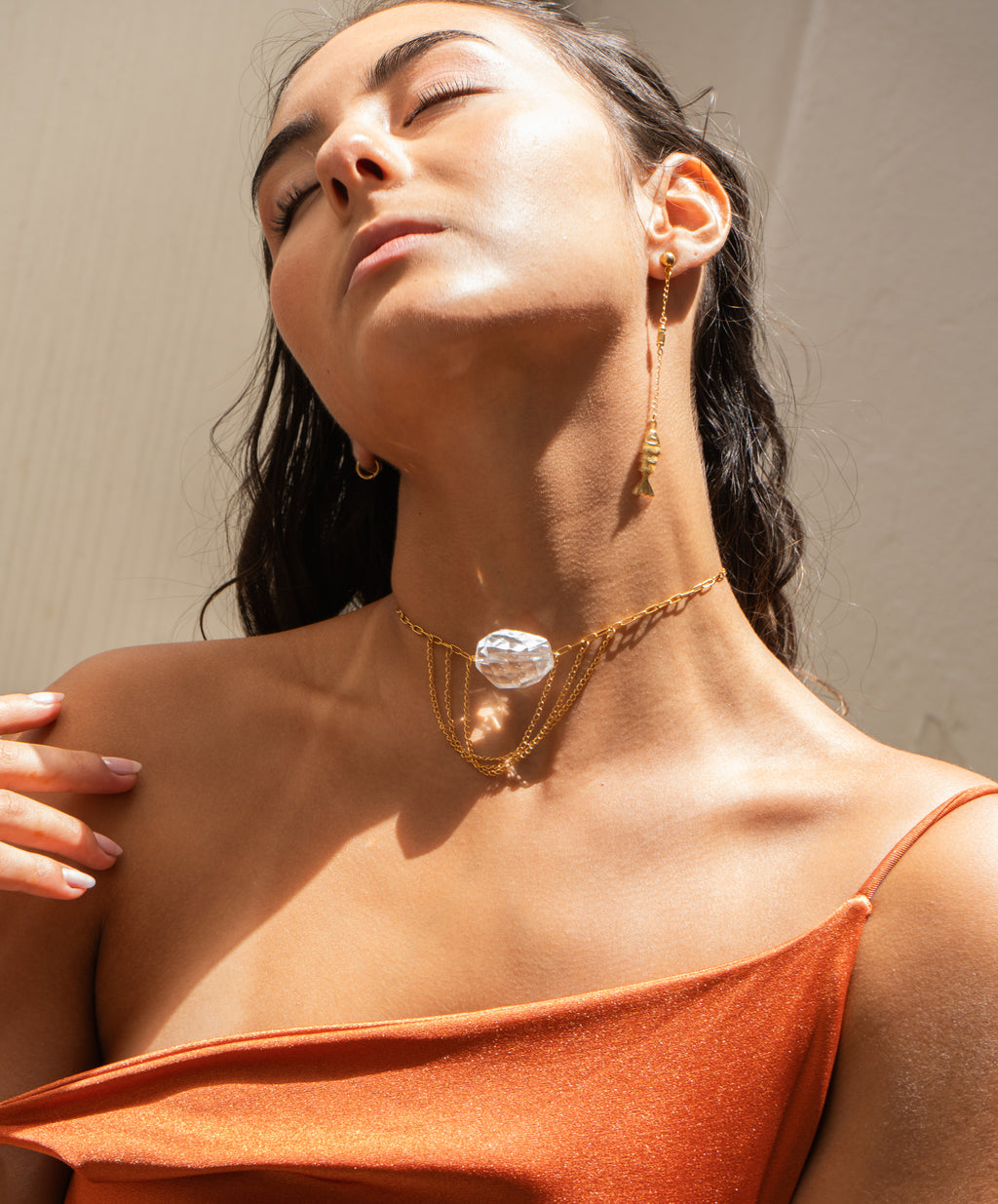 Choker bola de cristal