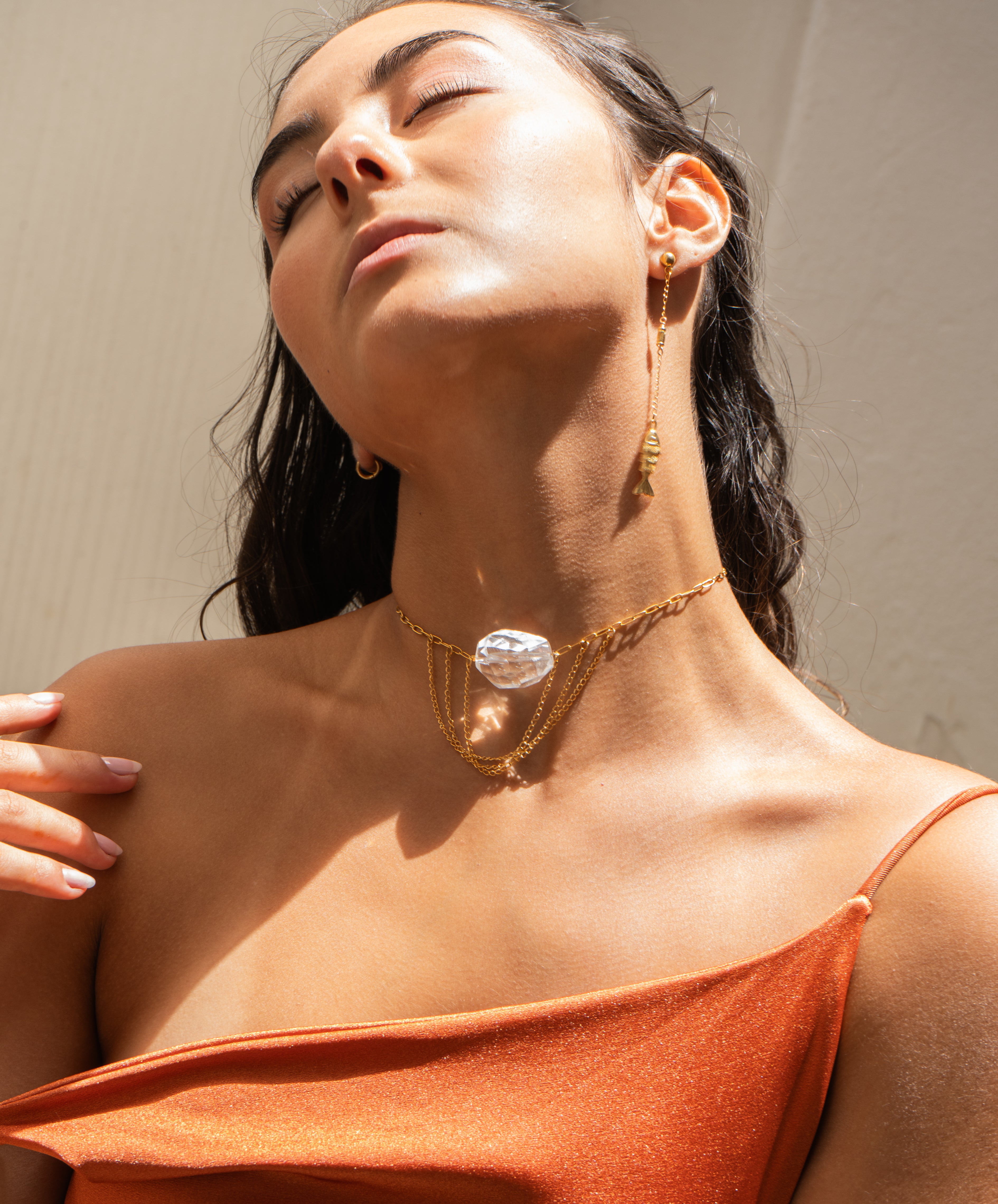 Choker bola de cristal