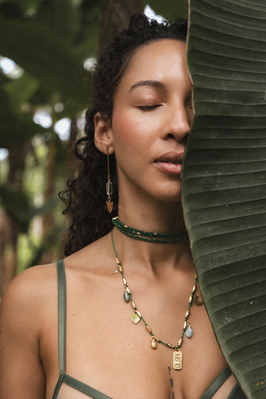 Aretes espíritu del jaguar