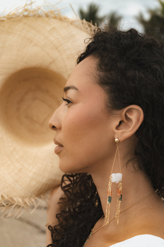 Aretes guardiana de la Tierra