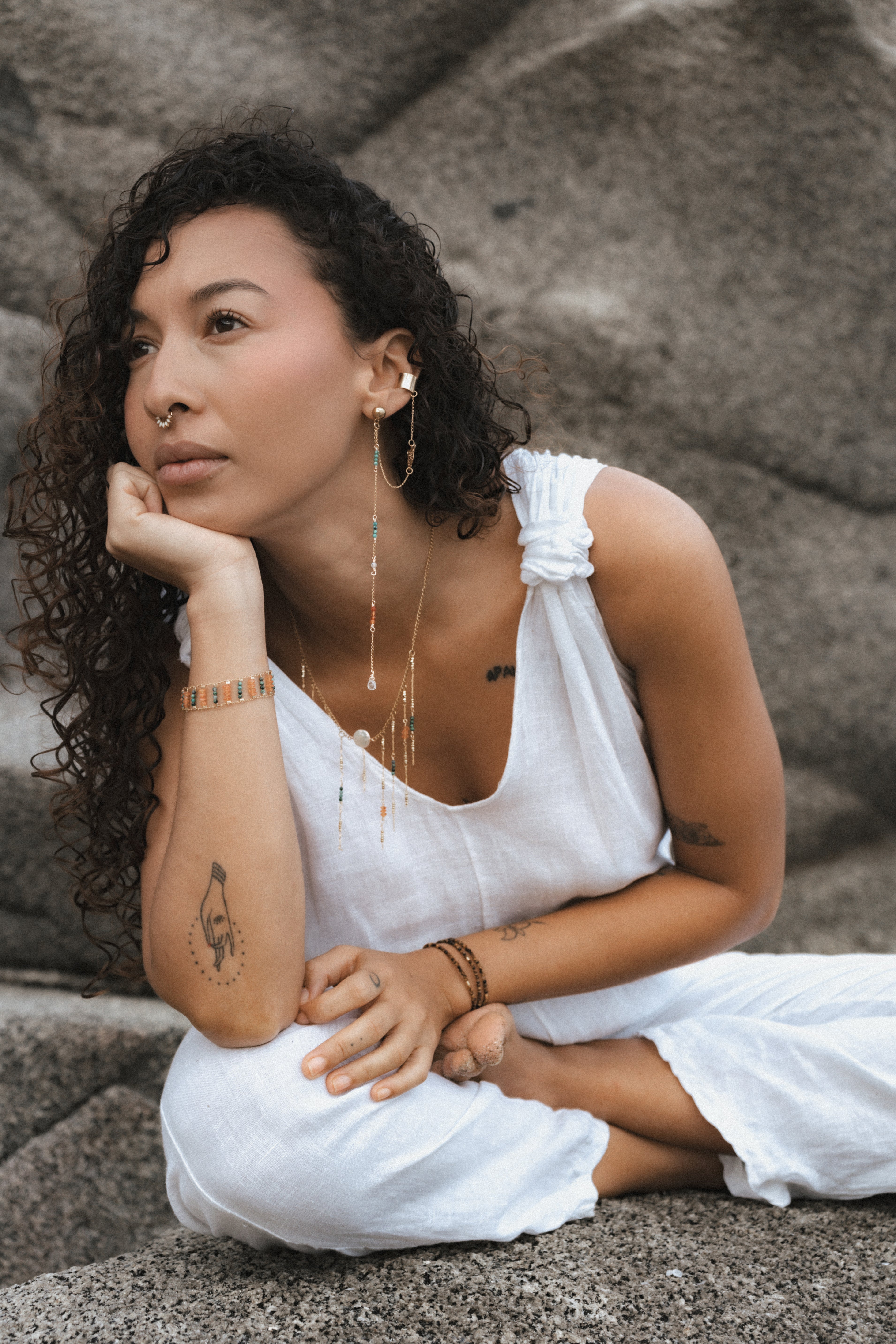 Aretes guardiana de la selva