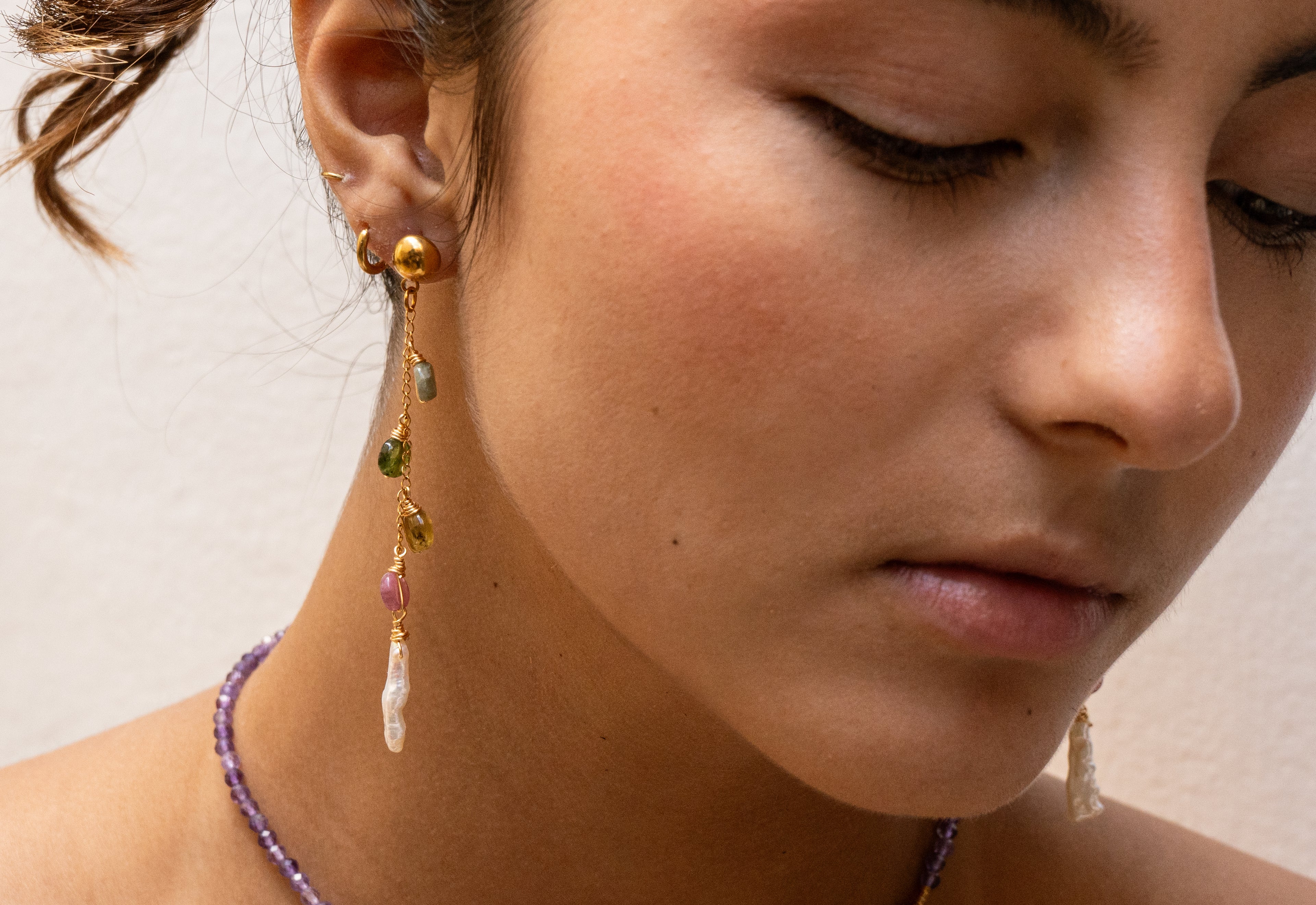 Aretes jardín secreto