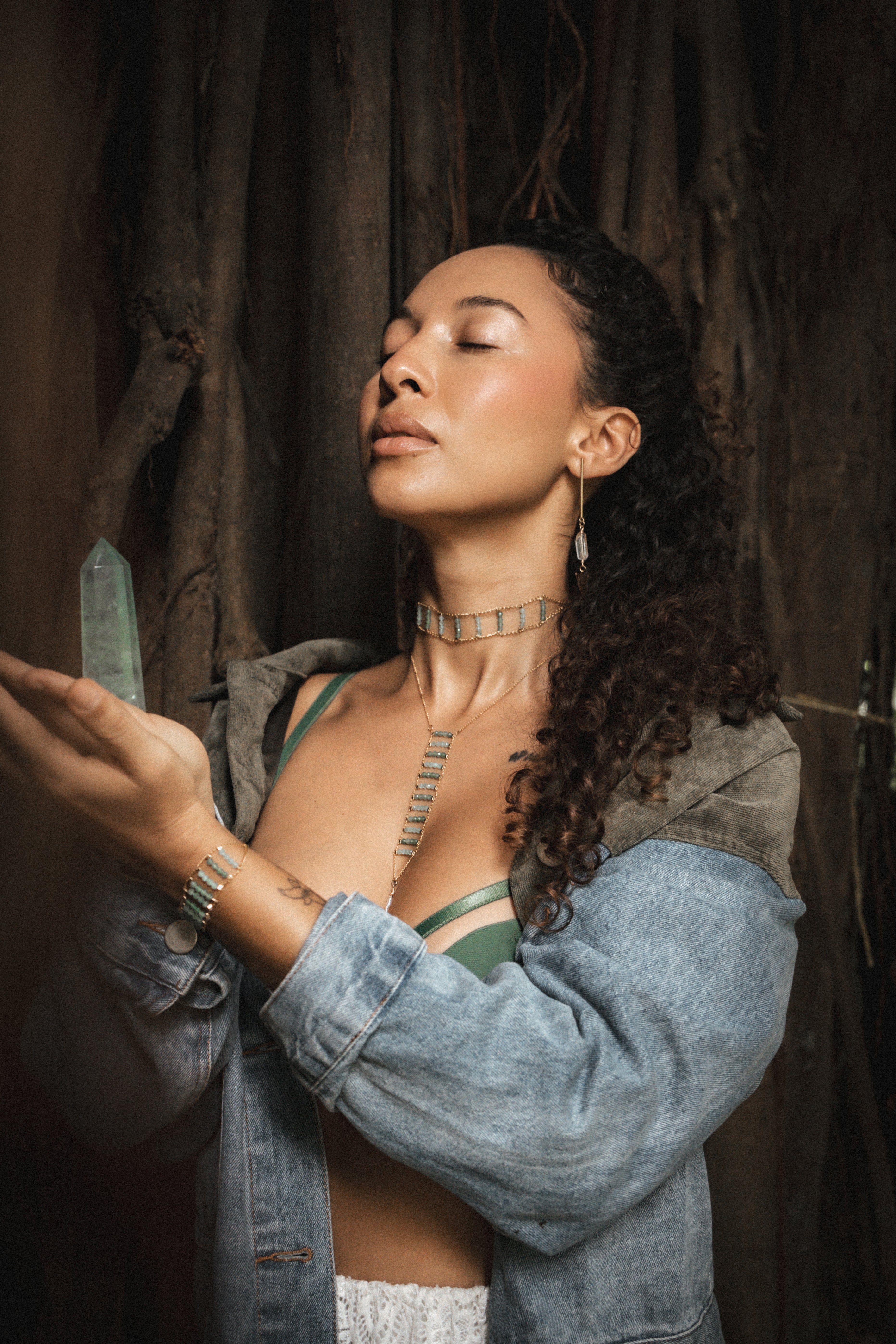 Collar llama sanadora