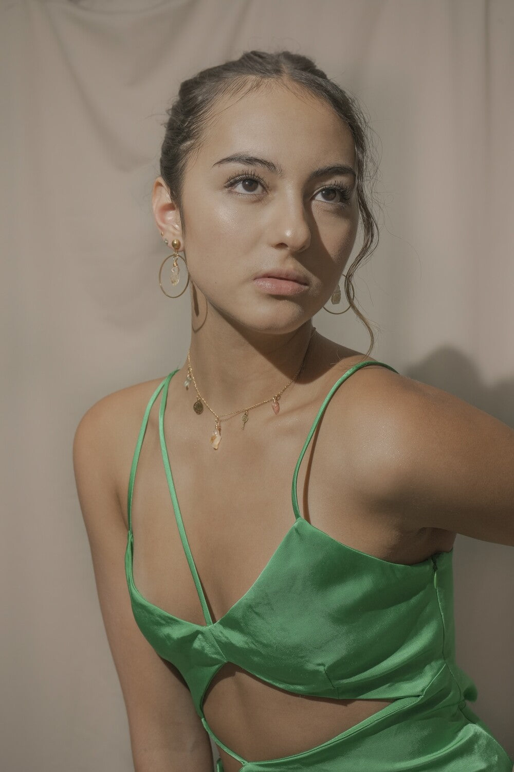 Collar llave de citrino