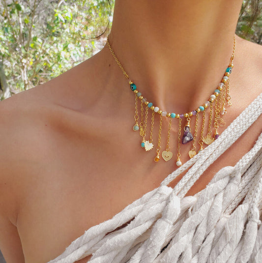 Collar armonía de amatista