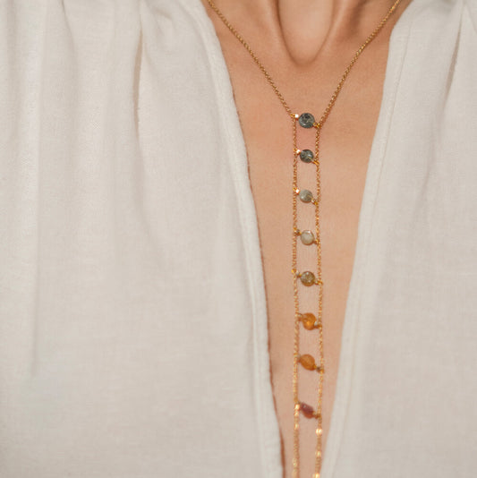 Body chain chakras turmalina sandia